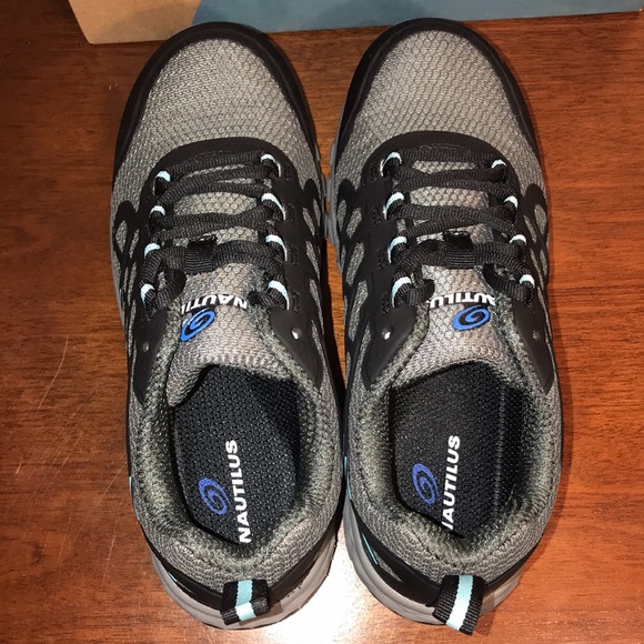Nautilus Stratus Safety Shoes, Grey, Women’s Sz 7 Wide (D), NIB! - Picture 7 of 15